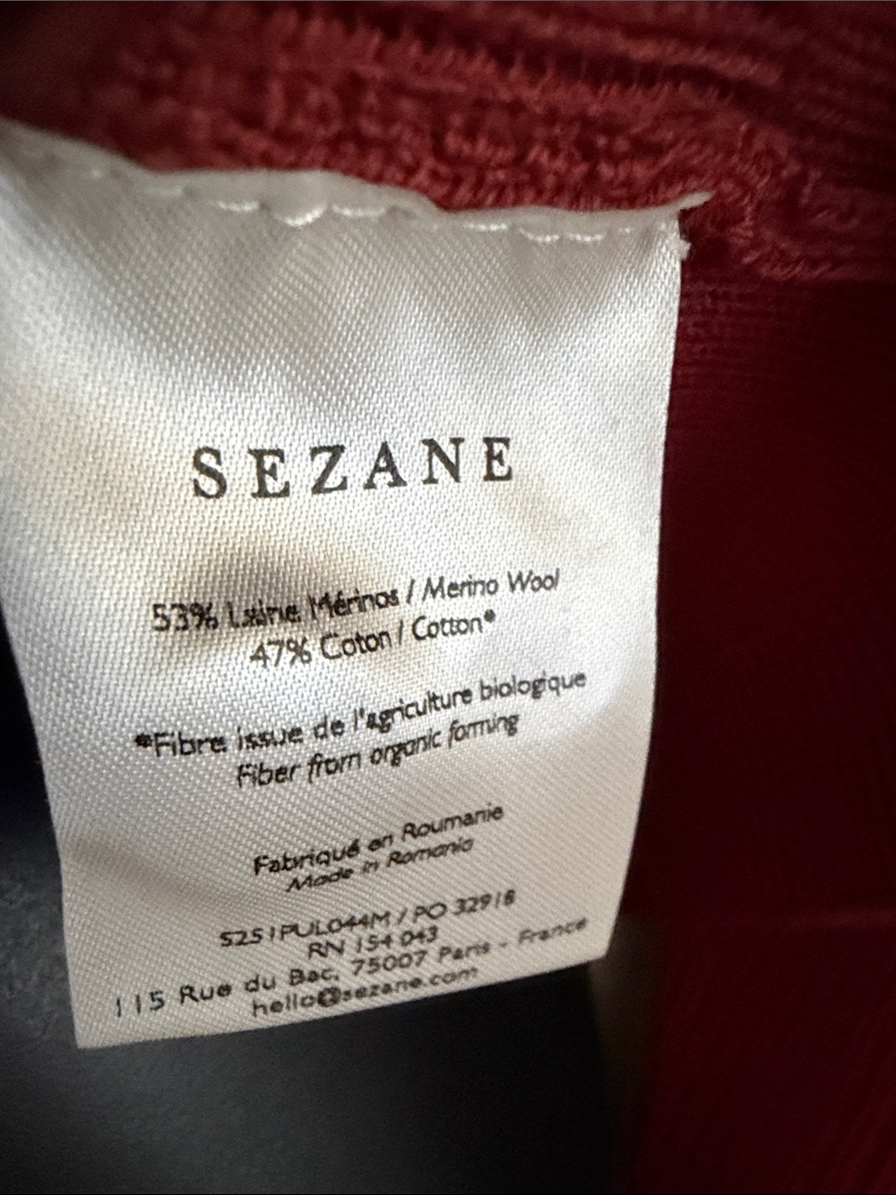Sezane Sami Sweater - Picture 5 of 8